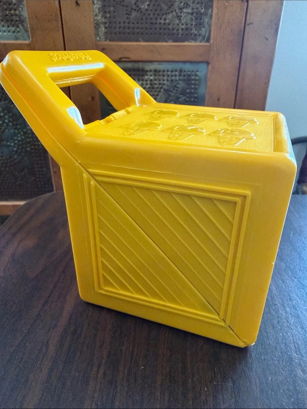 Vintage 1980s Fisher Price Nesting Triangles Stacking Toy - Blocks